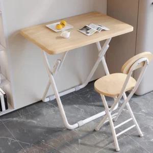 다용도 접이식 사이드테이블 책상 캠핑 쇼파 침대용 미니 접이식 4컬러