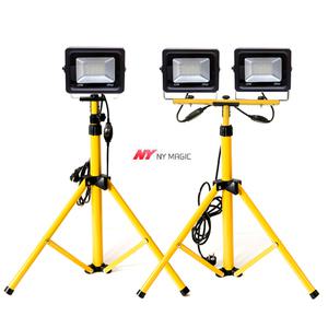 LED투광기/투광등/현장야간등/전기/조명/이동식작업등