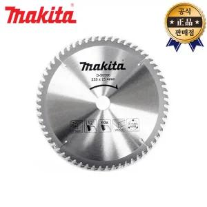 마끼다 목공용팁쏘 D-50566 235x60x2.5T N5900B GKS235 목공용톱날 원형톱날 당가루