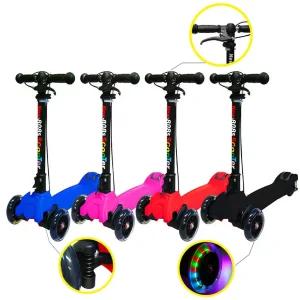 접이식 어린이 키즈 스쿠터 808s 유아동 킥보드 씽씽카 듀얼 브레이크 발광바퀴