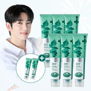 덴티스테 뉴플러스화이트 치약 200g 6개 + 미니치약 20g 2개