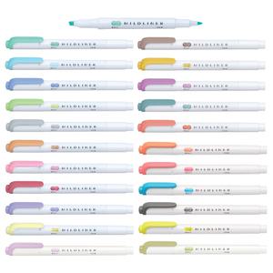 제브라 마일드라이너 형광펜 단색 낱색