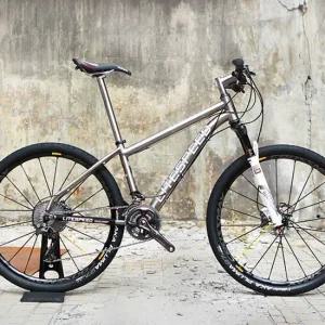 라이트스피드 쿠와 티탄조립차 MTB 자전거 XTR 33단