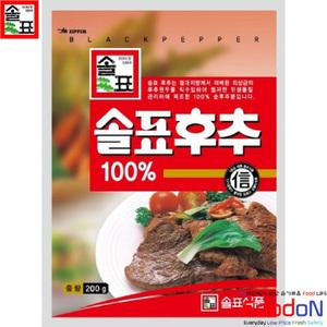 [솔표식품] 솔표 후추가루 200g*50EA