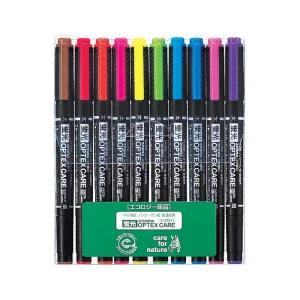 제브라 옵텍스케어 Optex Care 트윈 형광펜 10색세트