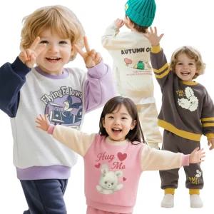 삼소니 2025 WINTER 유아복 가을 시즌오프 기획전 키즈꼬모 기모 상하복 세트