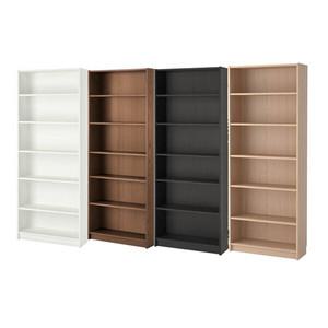 이케아 BILLY 빌리 6단 와이드 대형 책장 화이트/서재/장식장/수납장/선반/진열장