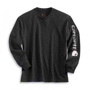 [칼하트][칼하트 의류] 시그니쳐 롱슬리브 로고 긴팔티 블랙 / K231-BLACK