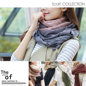 [노다지닷컴]감성 여성 데일리에 롱 스카프 가을아이템 선물