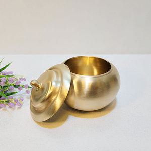 요강(소)/청동 복요강 유기 방짜 놋쇠 골동품 가마 실버용품 가정용 환자용변기 노약자간이변기 소변통