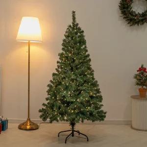 크리스마스 트리 나무 무장식 고급 숲속 PVC 150cm (우산식) 전나무 매장 소품 데코 꾸미기 만들기