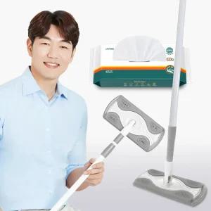 [리벤스] 밀대걸레+청소포 대용량구성 물걸레/정전기 청소용물티슈