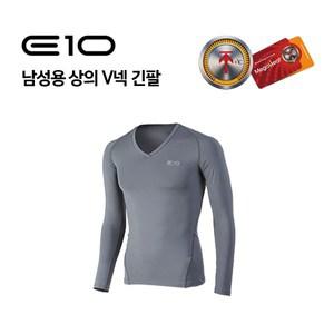 [기타][E10] 이텐 메가히트 보온 이너웨어 남성용 상의 V넥 긴팔 골프웨어