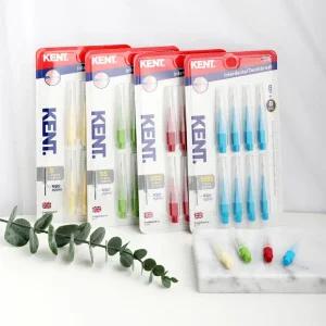 영국 프리미엄 켄트 치간 칫솔 5팩