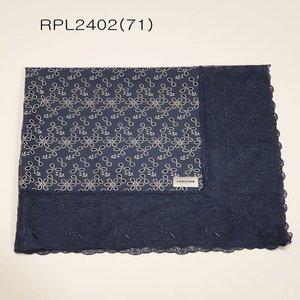 [레노마](하남점) 플라워 패턴 사면 레이스 손수건 RPL2402