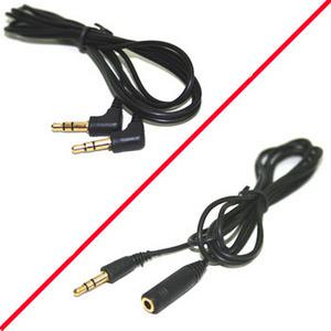 이어폰 연장선/스테레오케이블/커플잭/듀얼잭/AUX연결