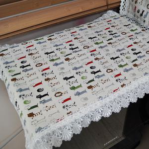 고양이 전자렌지커버 패브릭커버 2컬러