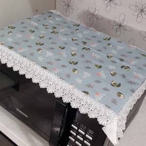 아보카도 전자렌지커버 패브릭커버 정수기덮개 2컬러 주방데코