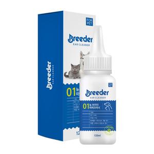 브리더 이어크리너 120ml /귀세정제/애견/애묘