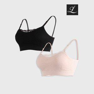 [라보라]레이스 심리스 브라탑 3종 택1