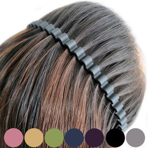 안아픈 플라스틱 스프링 얇은 머리띠 헤어밴드 여자 남자 SBAND