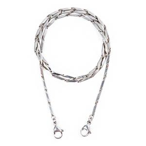 [제이반스][Jbans Classic] 프리즘 써지컬스틸 안경줄겸 마스크목걸이 (C2001-AN655_SV)