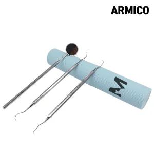 병원/의료용 치경 + 치석제거용 탐침2개 3종세트 + 케이스 제공