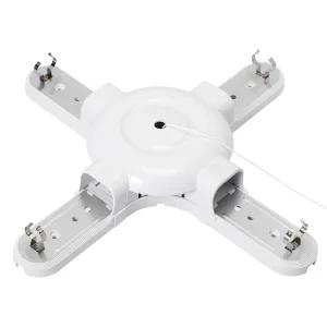 웅진 FPL 36W 4등용 십자등 기구 형광등기구 초절전형 전자식