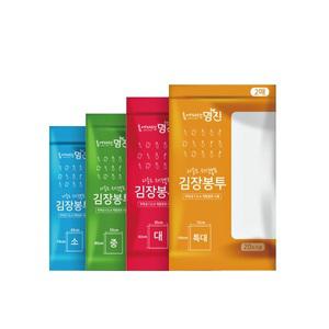 명진 김장비닐봉투 특대 대 중 소 2매입