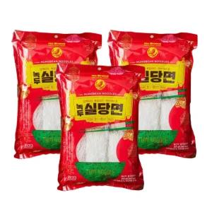 노브랜드 녹두실당면 300g x 3팩 얇은당면 잡채 샤브