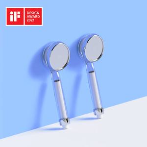 [데일리차이] 항균정수 필터샤워기 더블세트 미국CEC인증 BPA-Free 필터 샤워기 (2개) iF 2021디자인상 수