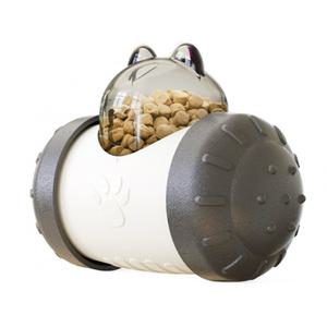 티티펫 강아지 고양이 데굴데굴 오뚝이 노즈워크 스낵볼 블랙 장난감