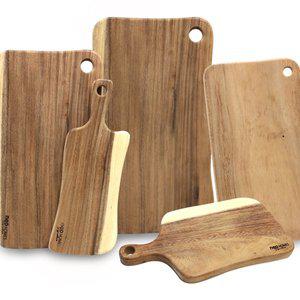 [베스트데코]슈아르 우드 원목도마 5종 손잡이 나무 서빙보드 플레이팅 가정용 카페 집들이 이사선물