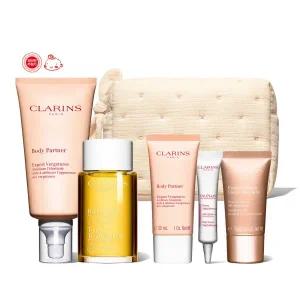 [롯데백화점]클라랑스 [단독] 예비맘 크림&오일 세트 (파우치+ 예비맘 크림 30ml 포함 디럭스 3종)