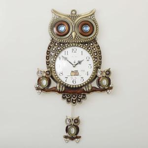 [롯데백화점]데일리데코 데일리데코 트헤즈 부엉이 추 벽시계