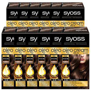 [헨켈]사이오스 올레오 크림 컬러 3N 로얄브라운 100ml 12개