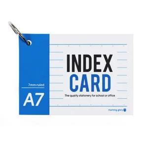 모닝글로리 정보카드 A7 암기장 단어장 인덱스카드