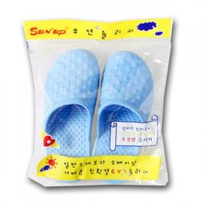 선업 신소재 막힘 체크 쿠션 욕실화 -T3 거실화 트임