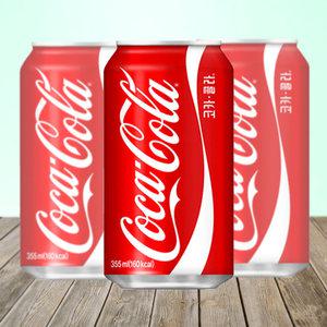 코카콜라 355ml x 24캔 뚱캔 음료수 탄산