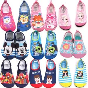 [나린키즈] 유아 아동 아쿠아슈즈 어린이 물놀이신발 키즈 주니어 여아 핑크퐁 샌드박스 공룡메카드