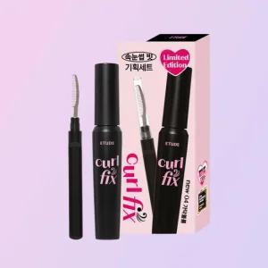 [에뛰드] 컬 픽스 마스카라 기획세트 (NEW 속눈썹 빗 / 리무버 증정 기획세트)v