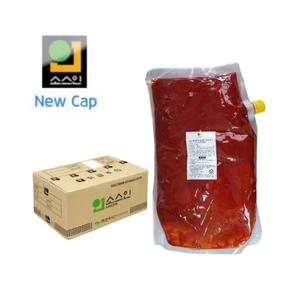 [한국소스 소스인] 양념게장 소스 2.5kgx4개/ 업소용 꽃게장 돌게장 새우장 꽃게 암꽃게 제철 활꽃게