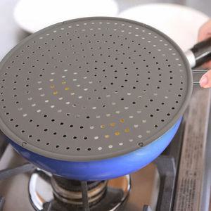 실리콘 프라이팬 덮개 팬커버 기름 튐방지 방지