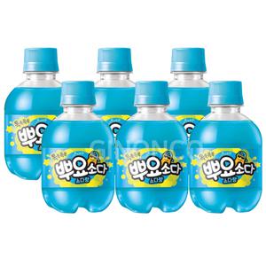 팔도 뿌요소다 소다맛 어린이탄산음료 245ml 6개