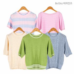 [비아인츠] 여름 신상 니트/가디건/원피스/니트조끼/스커트/티셔츠/맨투맨