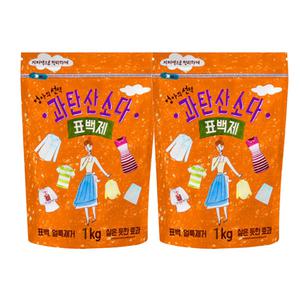 엄마의선택 과탄산소다 표백제 지퍼백 1kg x2개