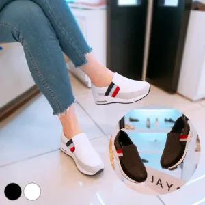 [제이시]제이시 소가죽 가벼운 키높이 여자 슬립온 5cm K003