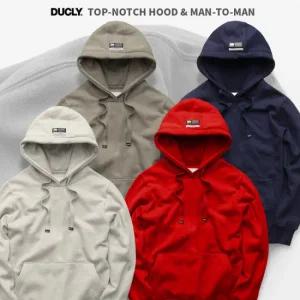 [듀클라이] 탑너치 후드 티셔츠 DU-200