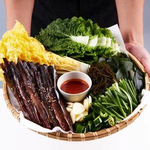 [구룡포과메기]완전 손질 야채세트 20미(40쪽)3-4인/실링포장