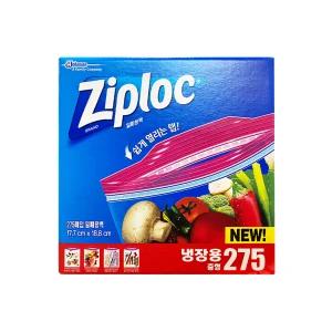 지퍼락 스마트 지퍼백 중형 275매 1개
